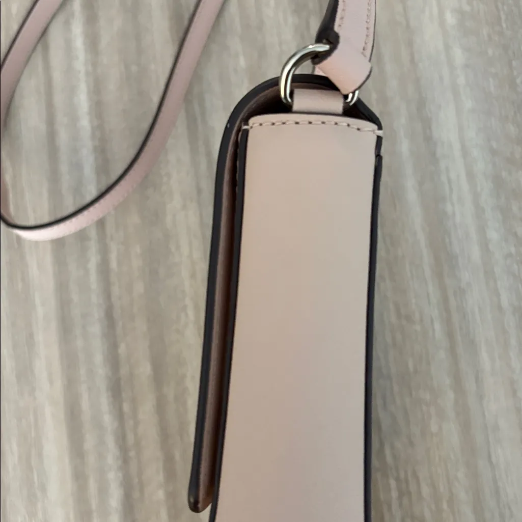 Kate Spade Light Pink Pastel Crossbody Bag Purse - Image 5