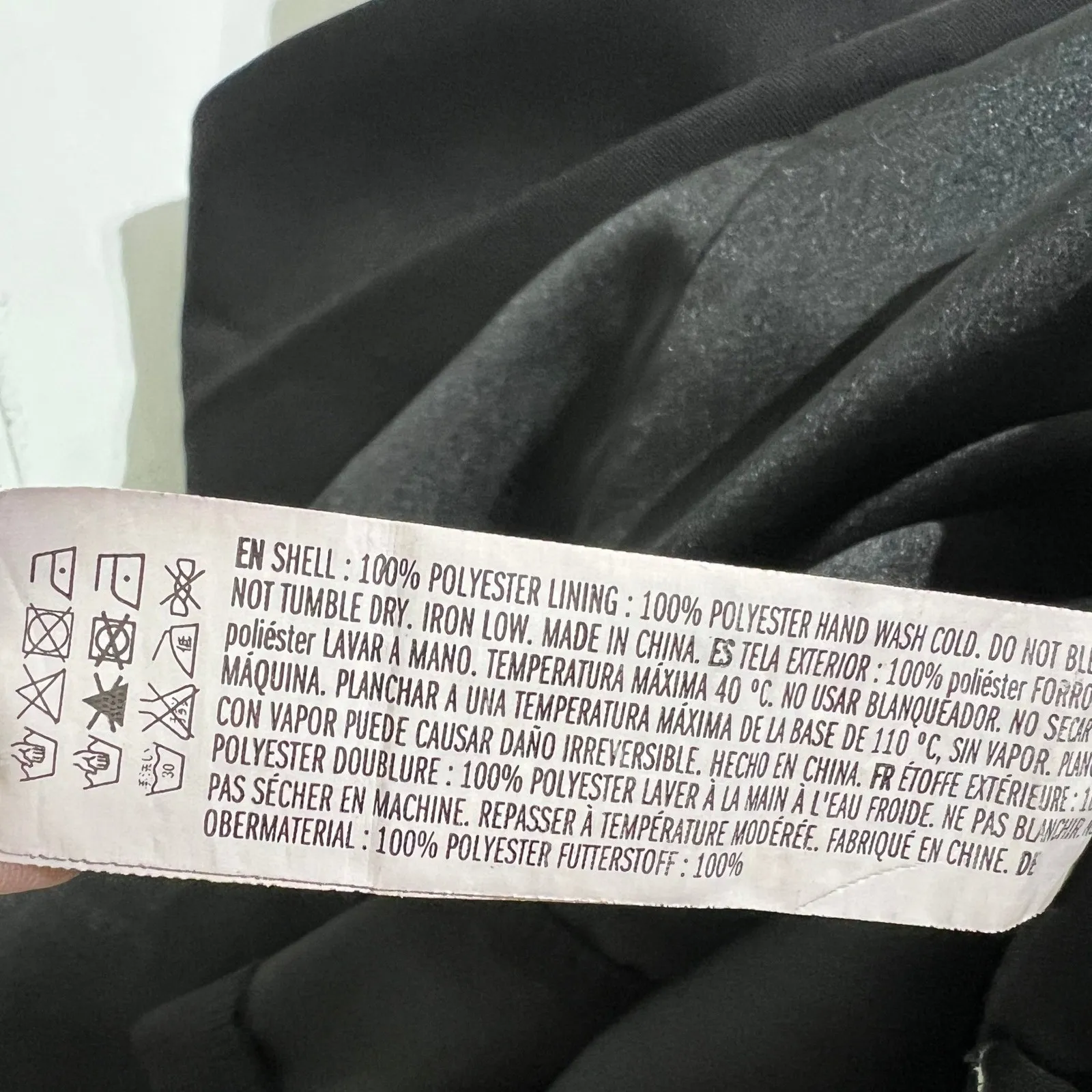 Endless Rose  Black Blazer Romper Size Large Tailored Button Front Romper - Image 5