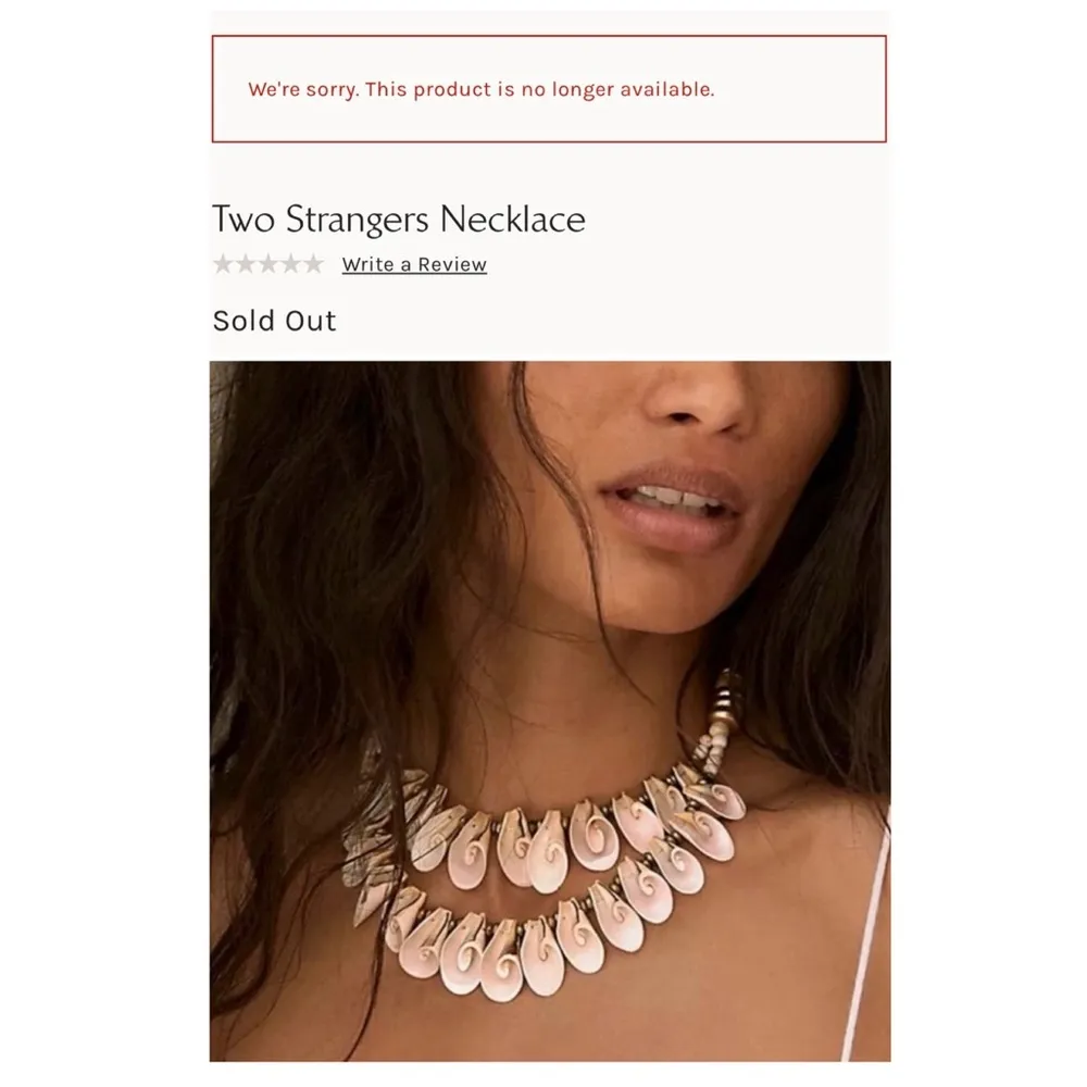NWOT Two Strangers Shell Necklace - Image 9