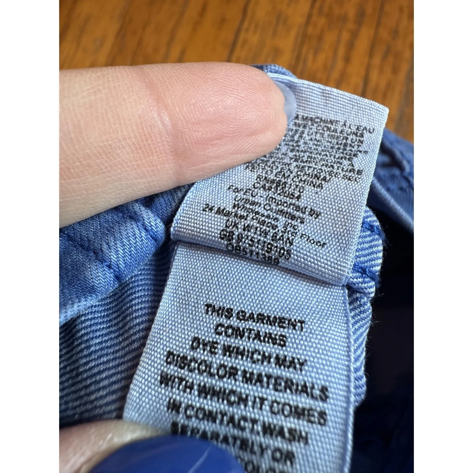 Free People Skirt Womens 2 Blue Mini Stretch Twill Zip Back Seamed Paneling - Image 4