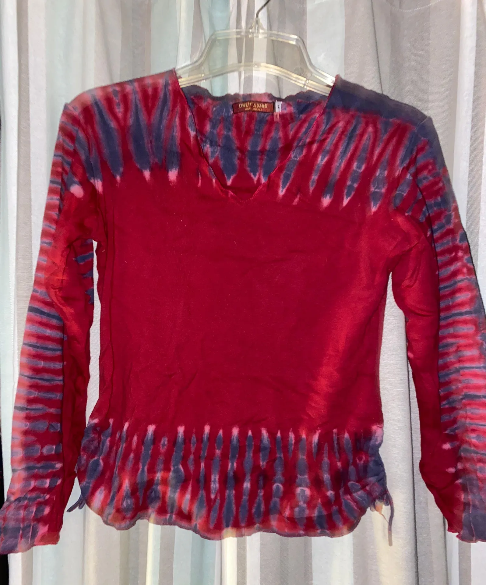 TieDye Shirt Red Size M - Image 2