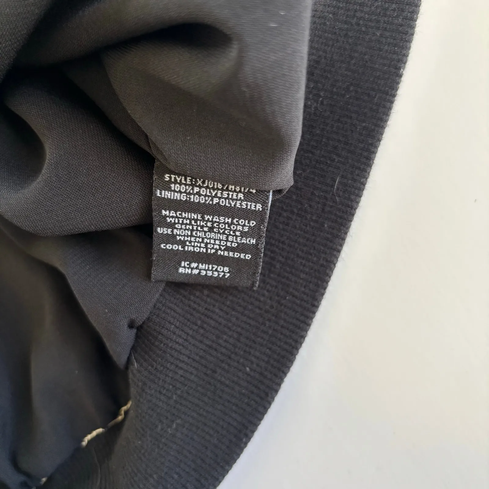 Reworked Apparel RUN DMC Graphic Floral Zip Up Bomber Jacket Women’s Large ooak - Image 6