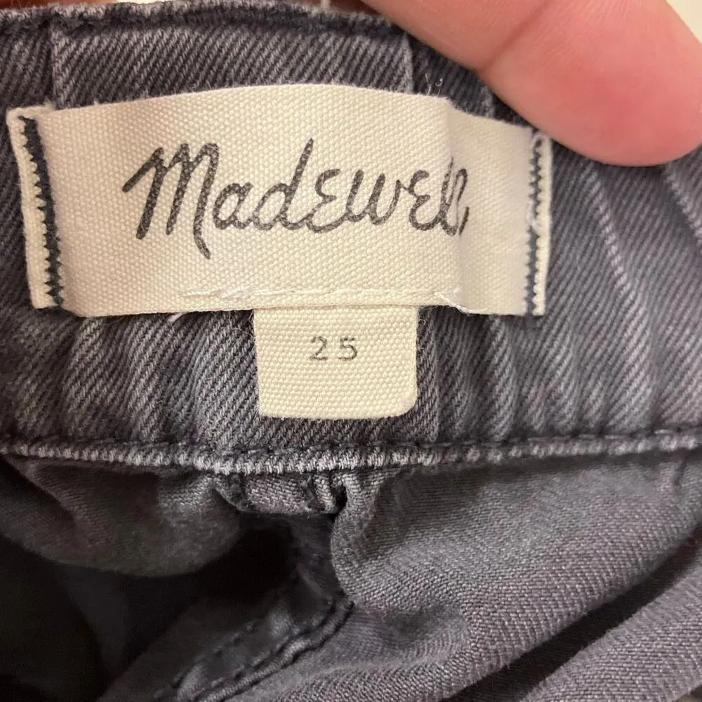 Madewell charcoal grey cargo joggers size 25 Gorpcore Streetwear tomboy #200 - Image 4