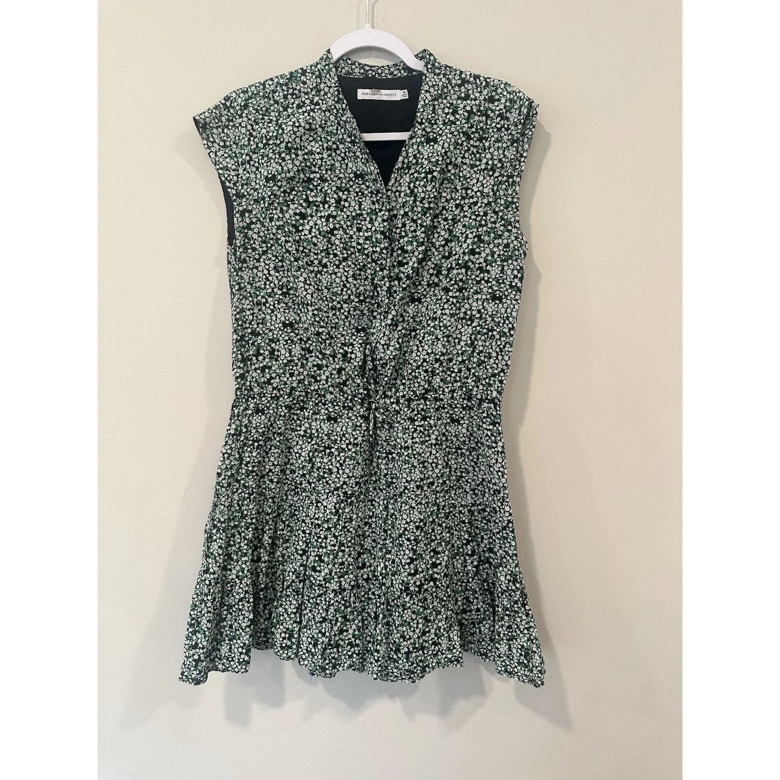 Rebecca Minkoff Floral Print Dress Women's Medium 2516 - Image 2