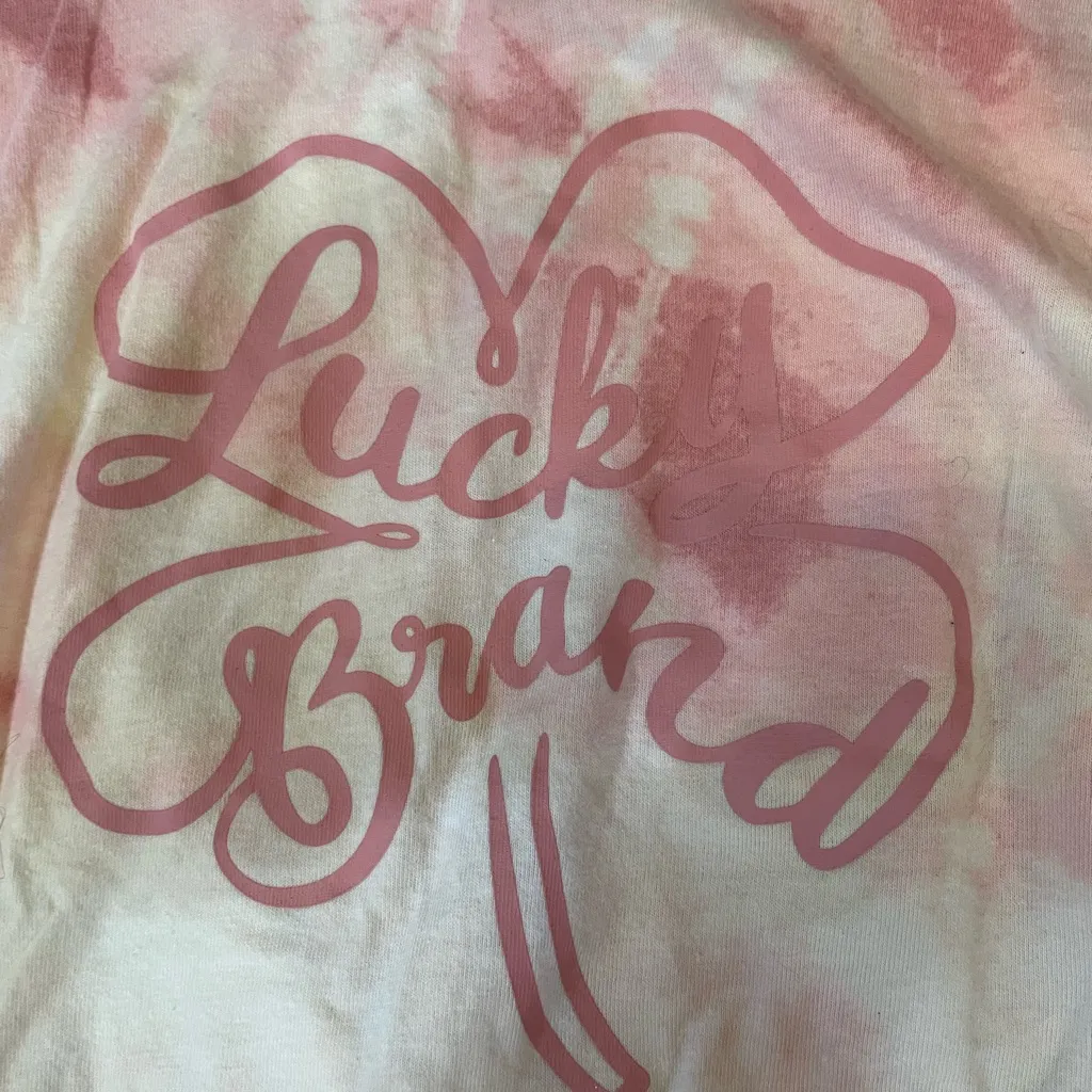 Lucky Brand Women's Pink and White Tank Top - Image 2