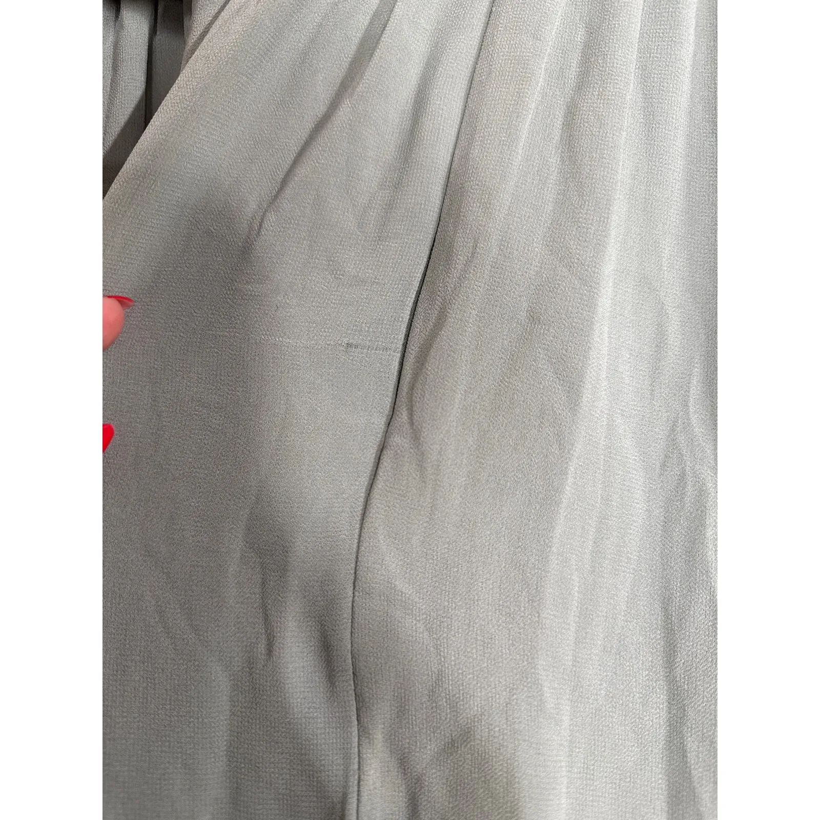 NWT Lulus Heavenly Hues Sage Brush Maxi Dress Wedding Bridesmaid Gala Size XL - Image 10