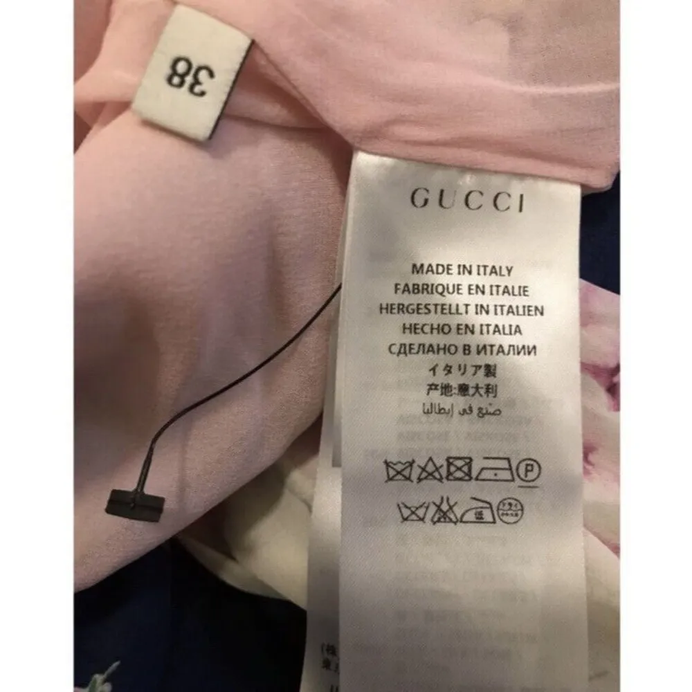 NWOT Gucci Silk Dress Size IT 38 - Image 8