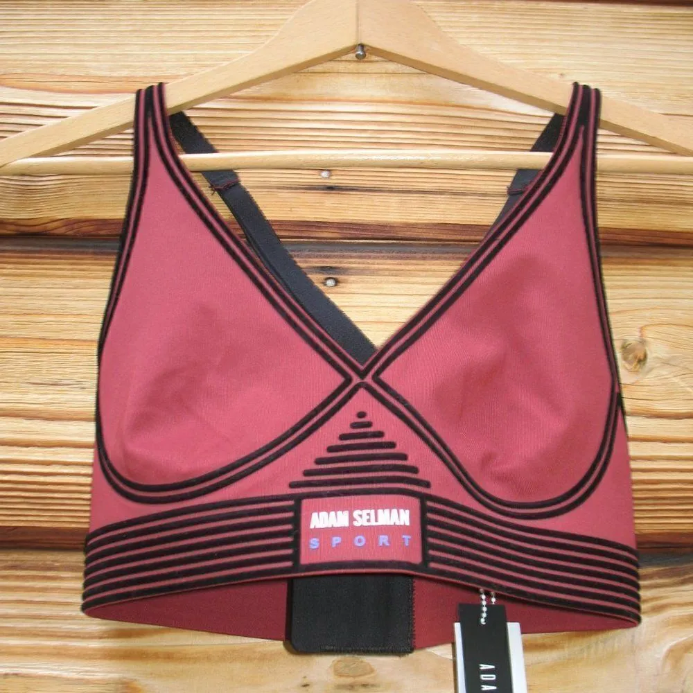 NWT Adam Selman Sport V Neck Bra Revolve - Image 5