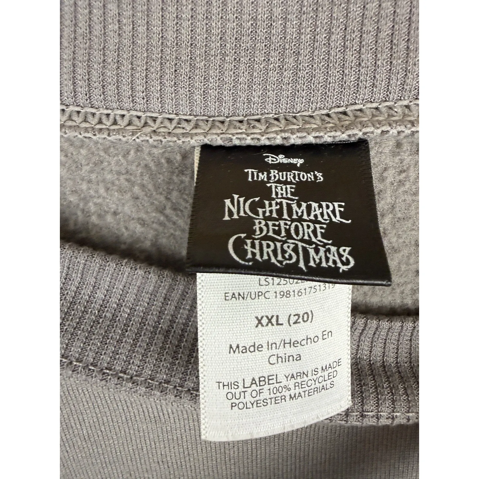 Disney's Nightmare Before Christmas Sweatshirt XXL Sally & Jack Love Eternal - Image 7