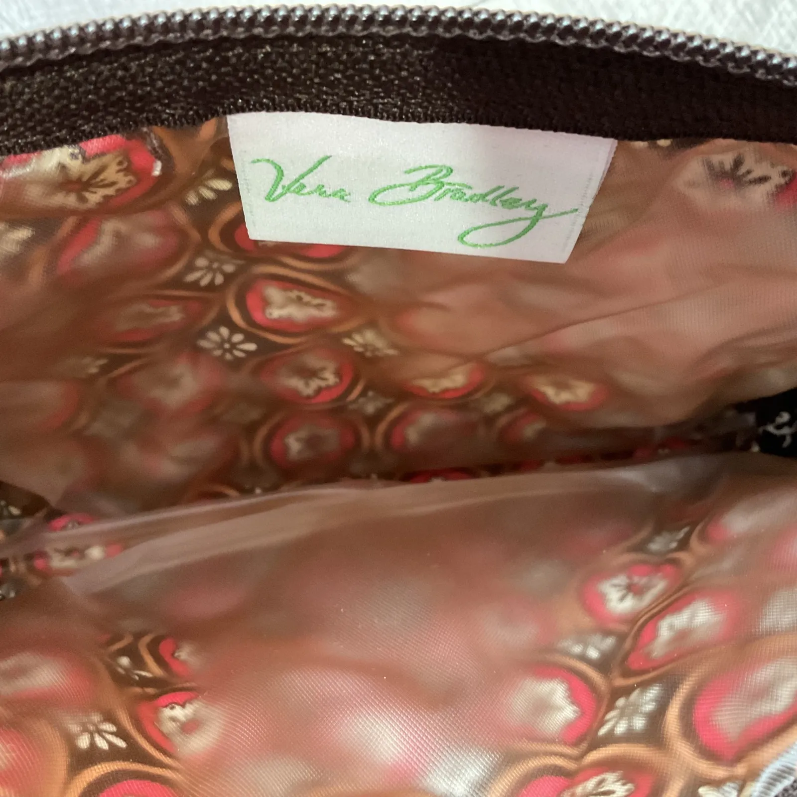 Vera Bradley Small Cosmetic Imperial Toile Makeup Bag Purse NWT - Image 3