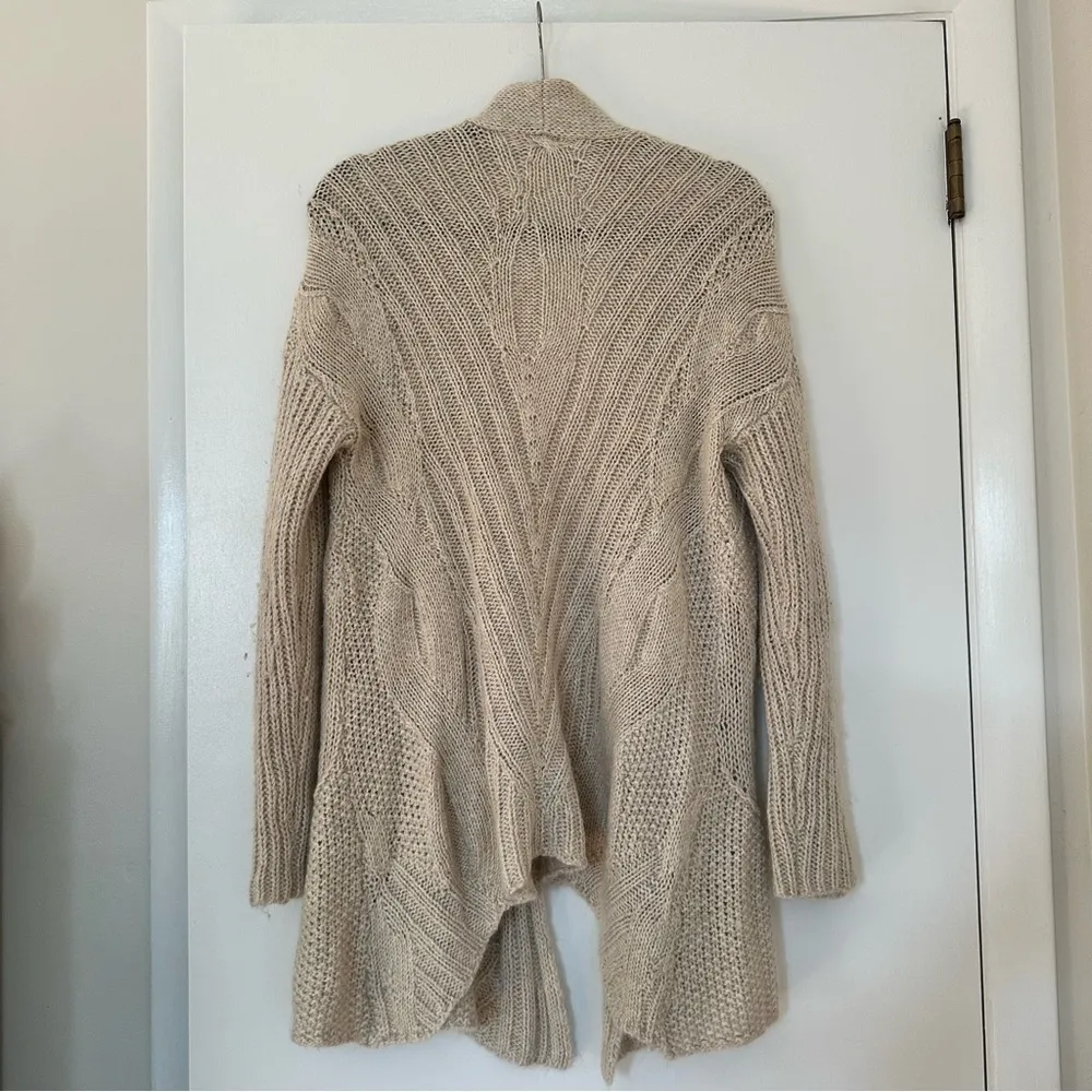 The Fisher Project Eileen Fisher Linen Mohair Blend Knit Cardigan - Image 3