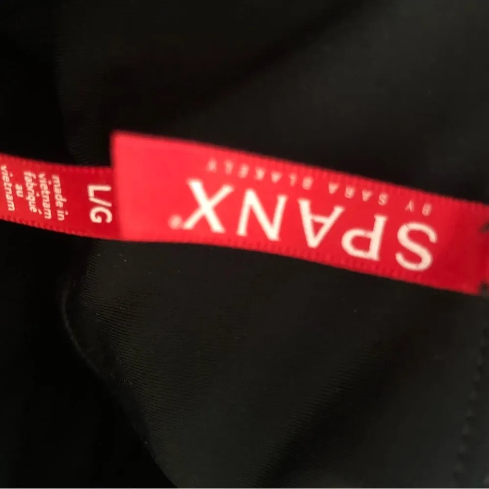 Faux Leather Leggings Black  L 10/12 Pull On Style Wide Waistband Stretch - Image 6