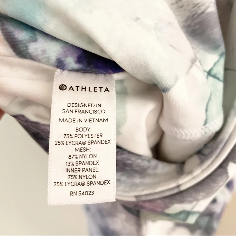 Athleta Floral Mudra 7/8 Leggings - Image 12