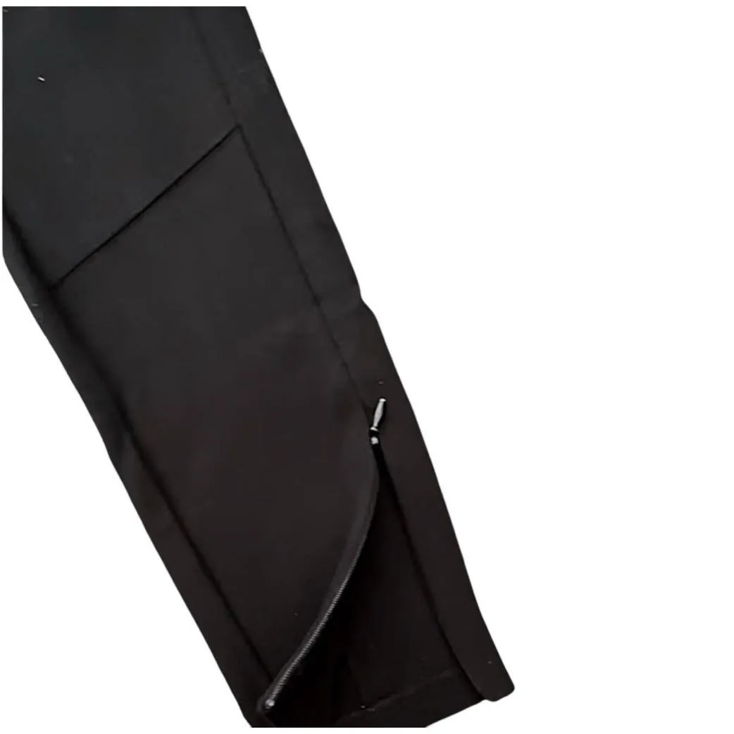 Ralph Lauren Polo Women Black Slim Stretch Pants Ankle Zip Size 8 - Image 5