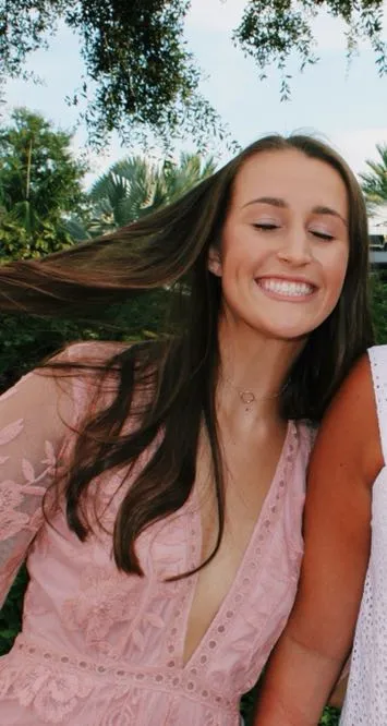 Blush Lace Deep V Romper Pink - Image 3