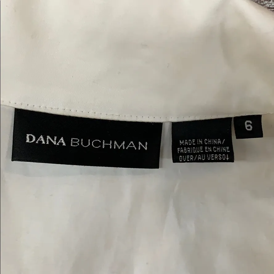 Dana Buchman 3/4 light jacket ivory color - Image 3