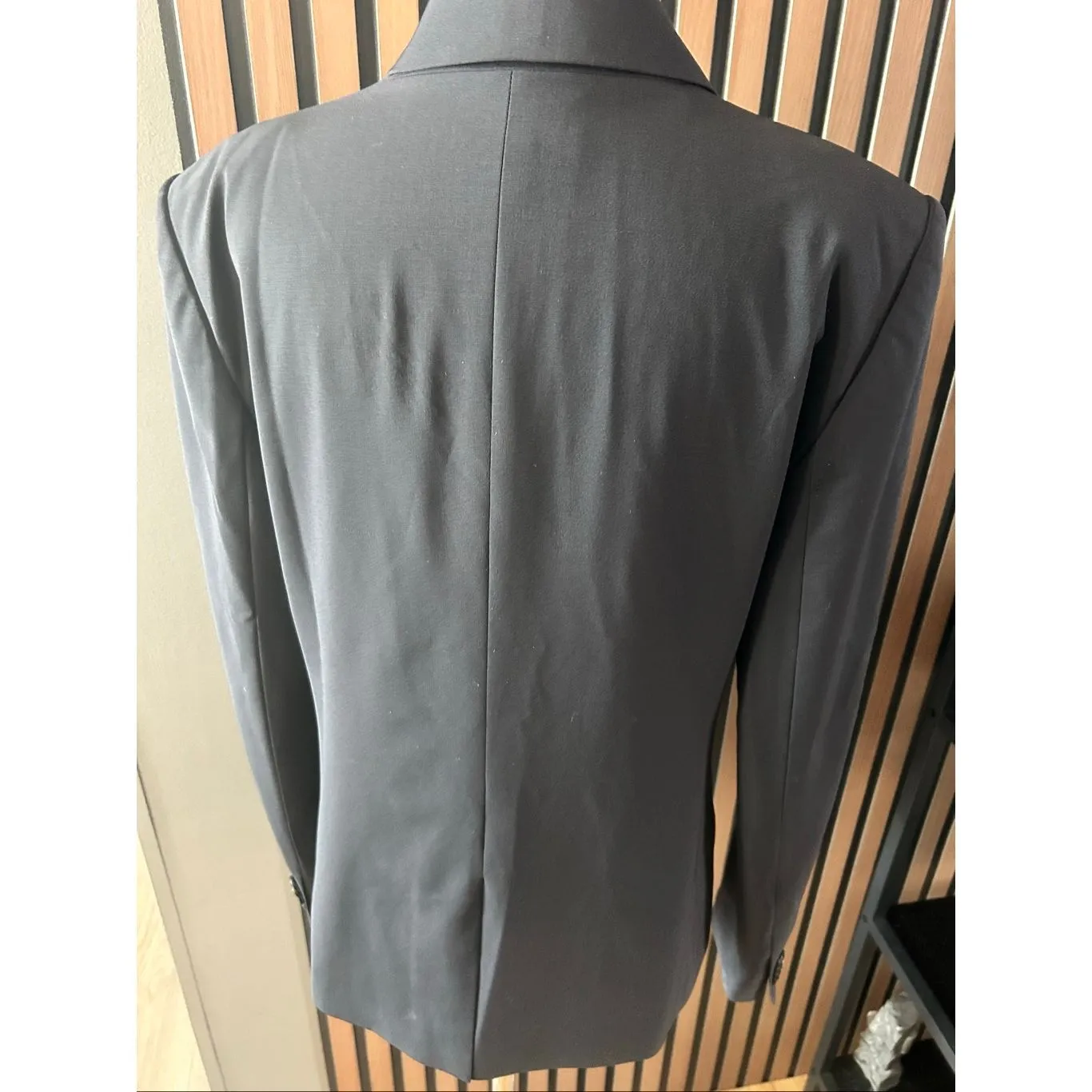 Ann Taylor black blazer virgin wool size 10 work blazer classy stylish - Image 5