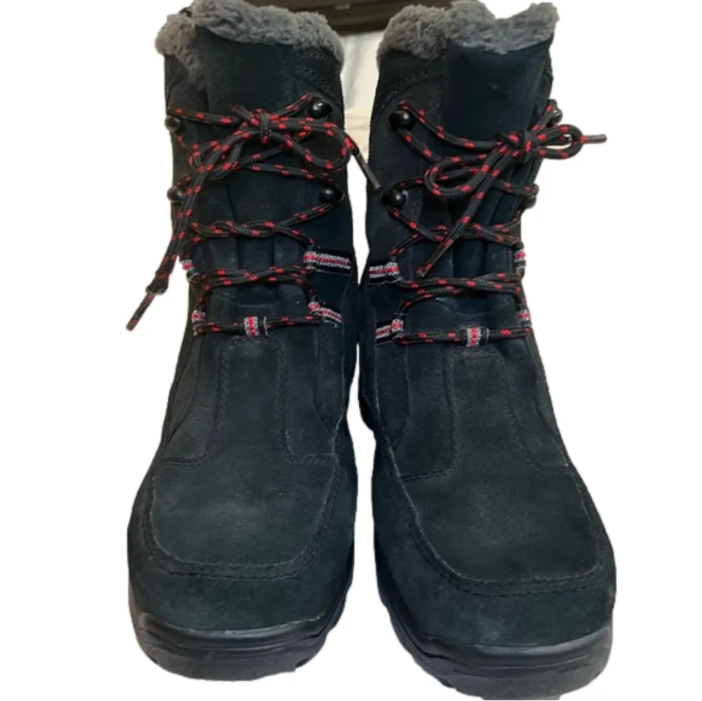 Sorel Icefall Lace Women’s fleece lined suede waterproof snow boots, size 7 - Image 5