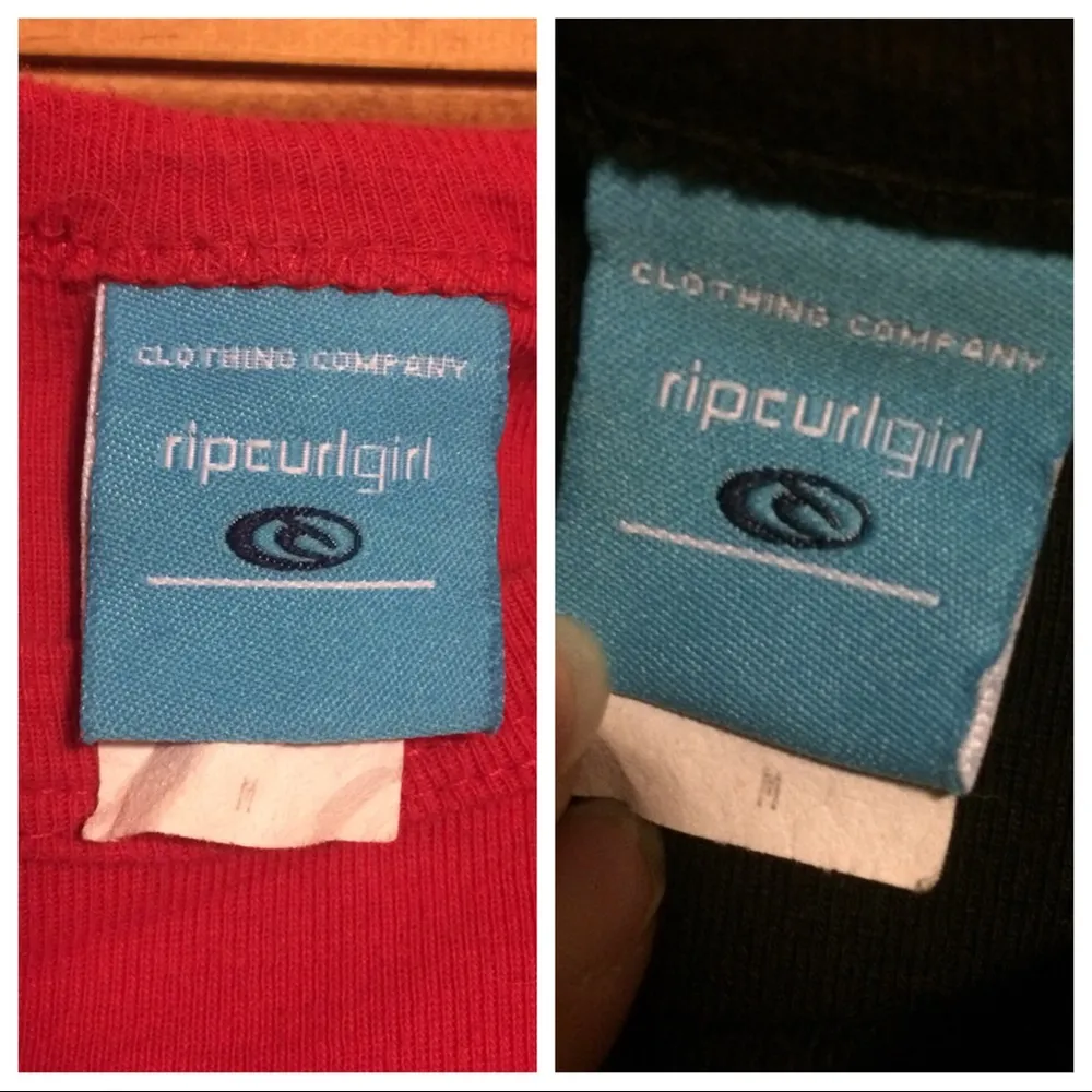 Rip Curl  glitter long sleeve tee Red Only - Image 12