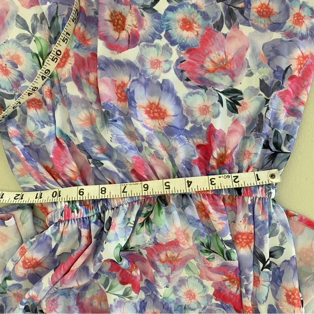 Show Me Your Mumu Hacienda Off-the-Shoulder Floral Maxi Dress Poppy Daze Small - Image 7