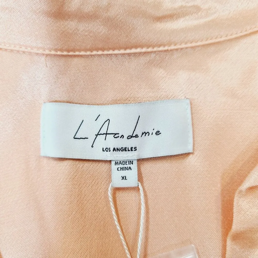 L'Academie Jacquie Dress in Blush Nude XL - Image 9