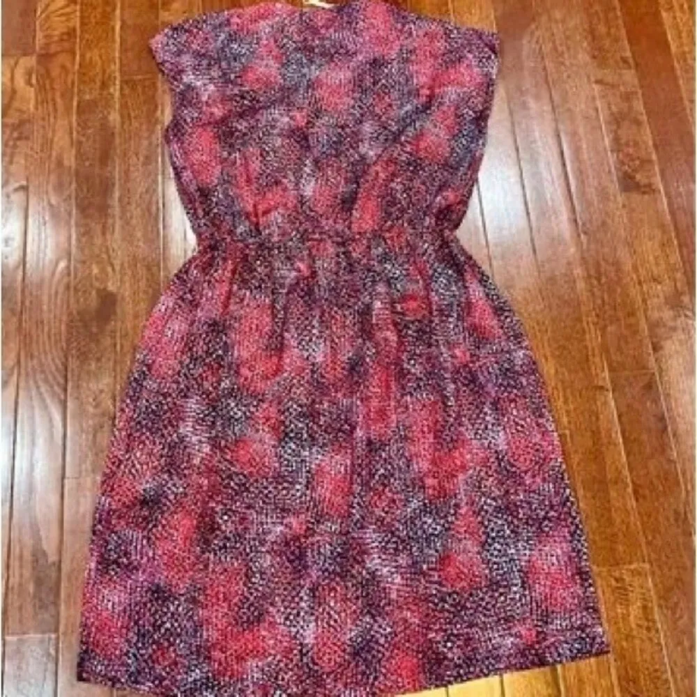 shades of pink and purple lightweight dress size small - Image 3