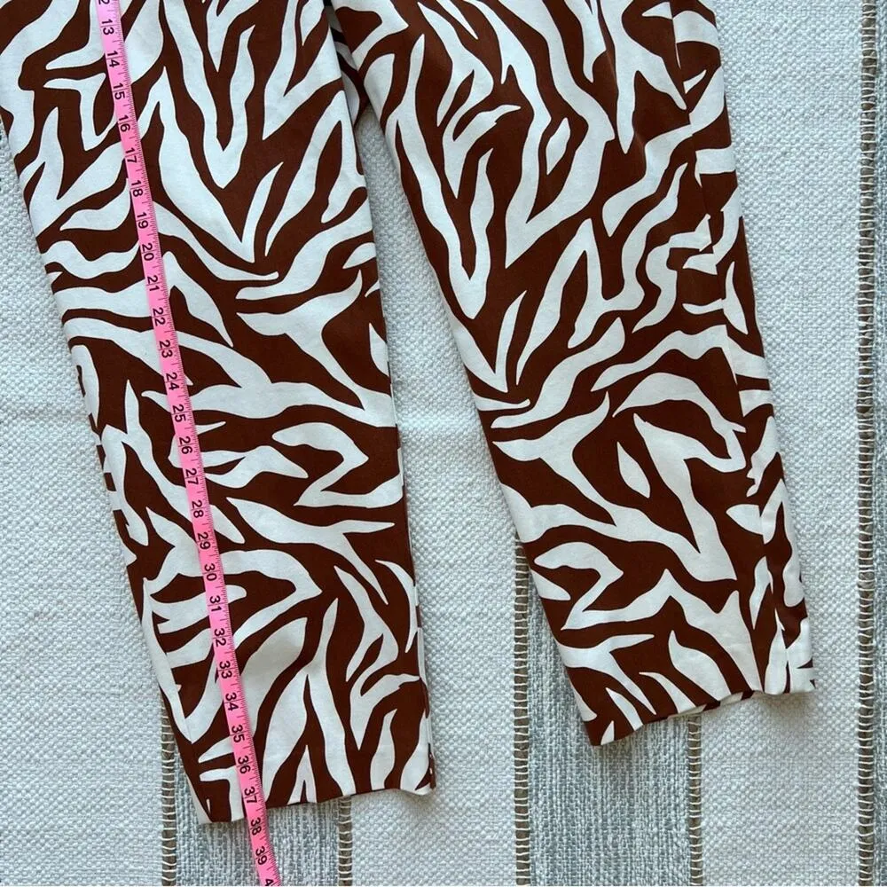 Spanx Polished Printed High Rise Skinny Leg Ankle Pull-On Pants Women’s Size 1X - Image 4