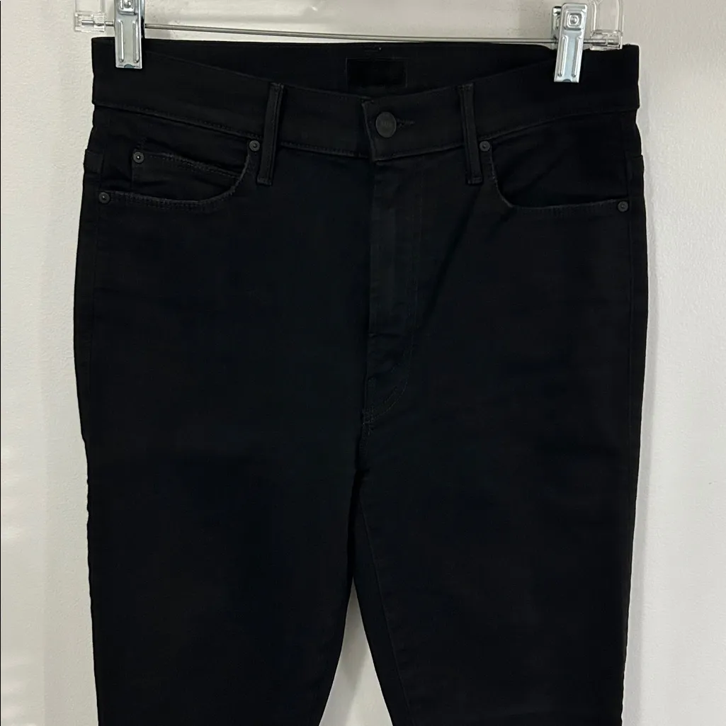 Mother Stunner Zip Ankle Step Fray Not Guilty Black Size 27 - Image 6