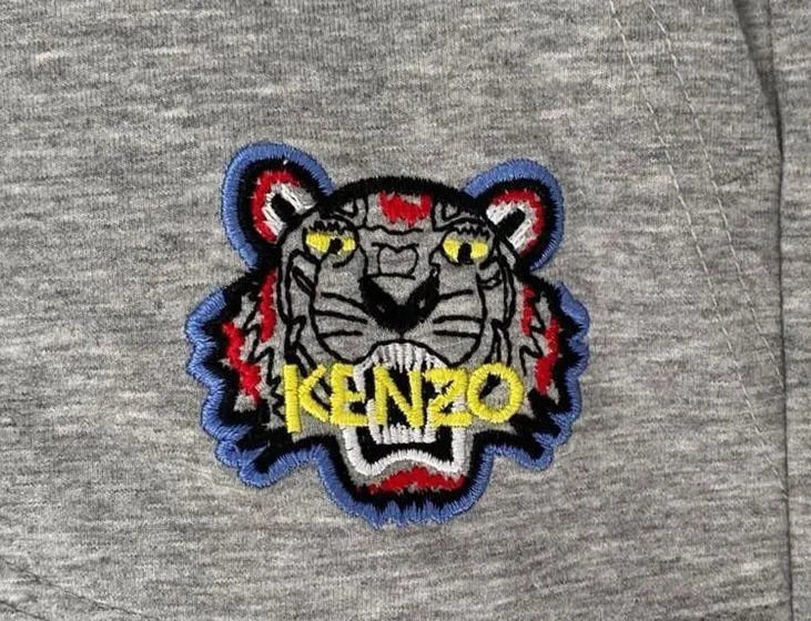 Kenzo Womens Gray Heathered Short Shorts Stretchy size large - Image 2