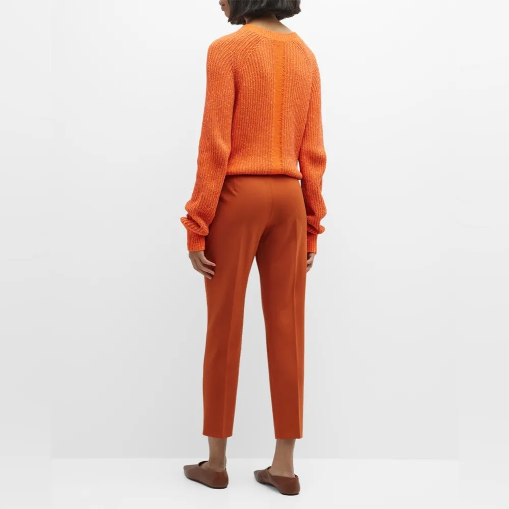 MaxMara Pegno Straight Leg Pants (Made in Italy) , Size 16 Retail $595 - Image 4