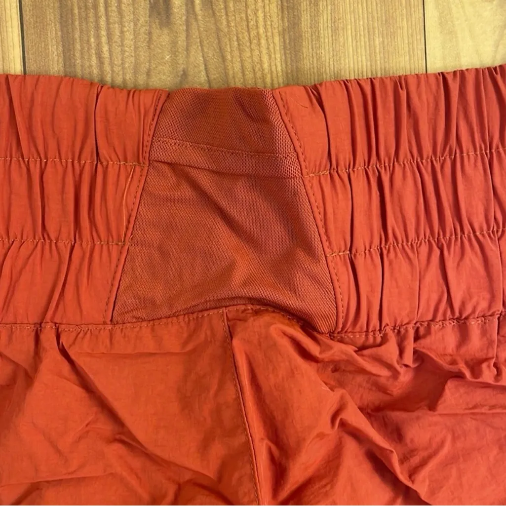 Zenana Windbreaker Athletic Running Shorts Plus Size 1X Smocked Waist Nylon New - Image 5