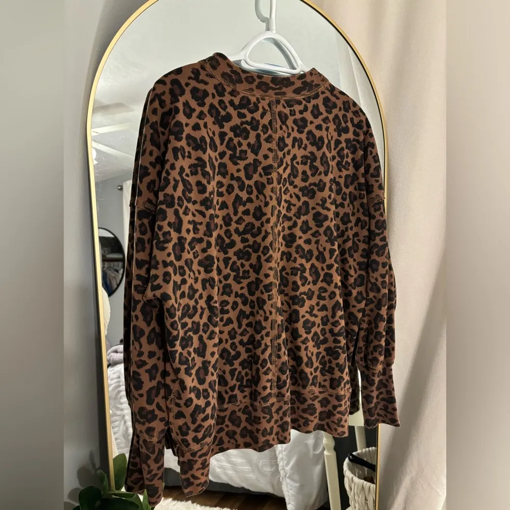 Abercrombie & Fitch Leopard Print Crewneck - Image 2