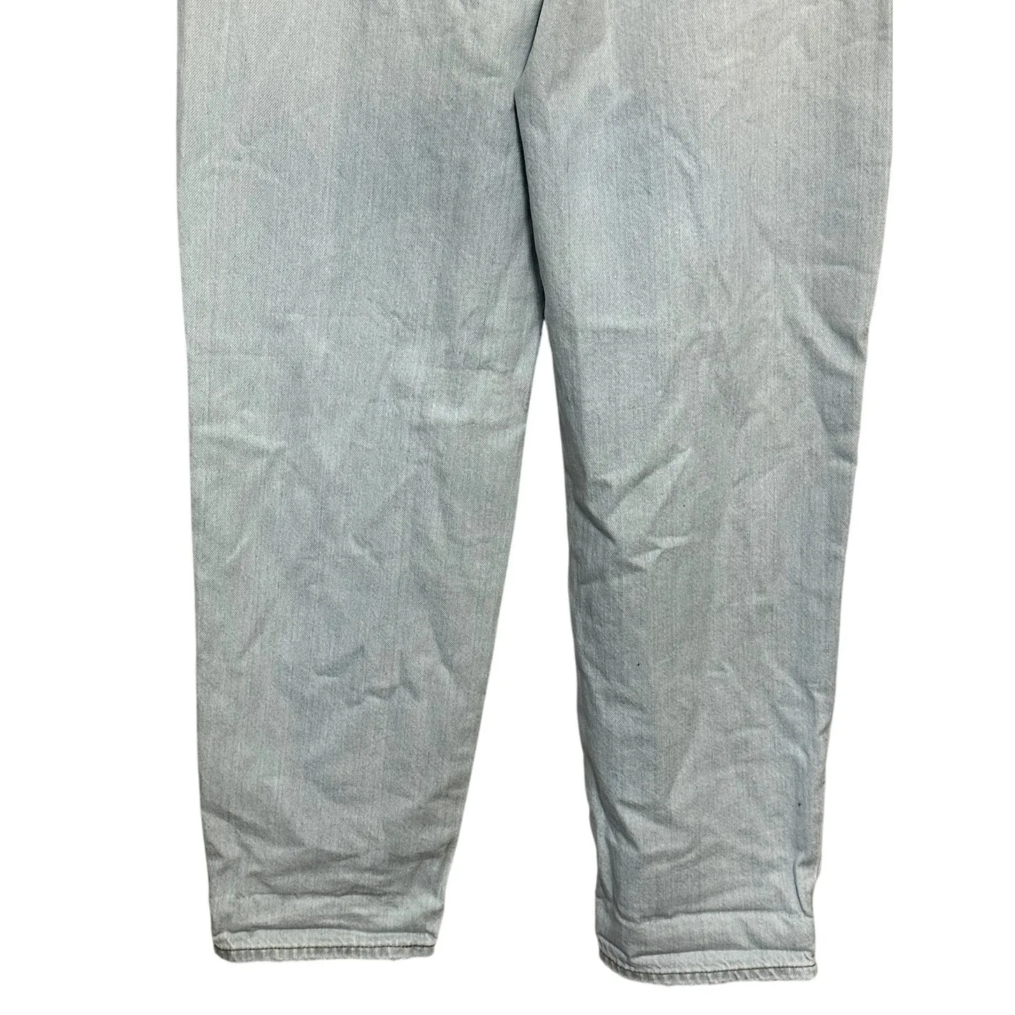 Madewell Slouchy Boyfriend Jeans High Rise Distressed Wrightlane Wash US 24 NWT - Image 6