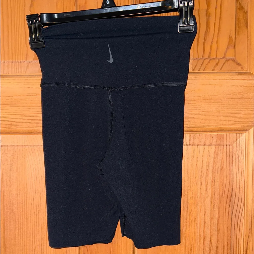 Nike Size Extra Small XS Dri-Fit Women's Teen Girl Black Biker Shorts - Image 2