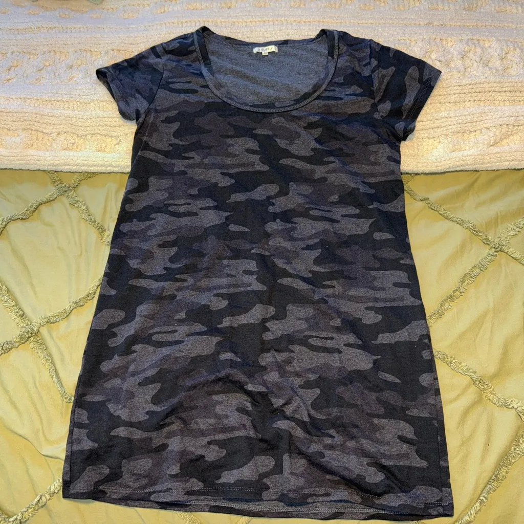 Z Supply  PAYTON CAMO TEE DRESS - Image 2