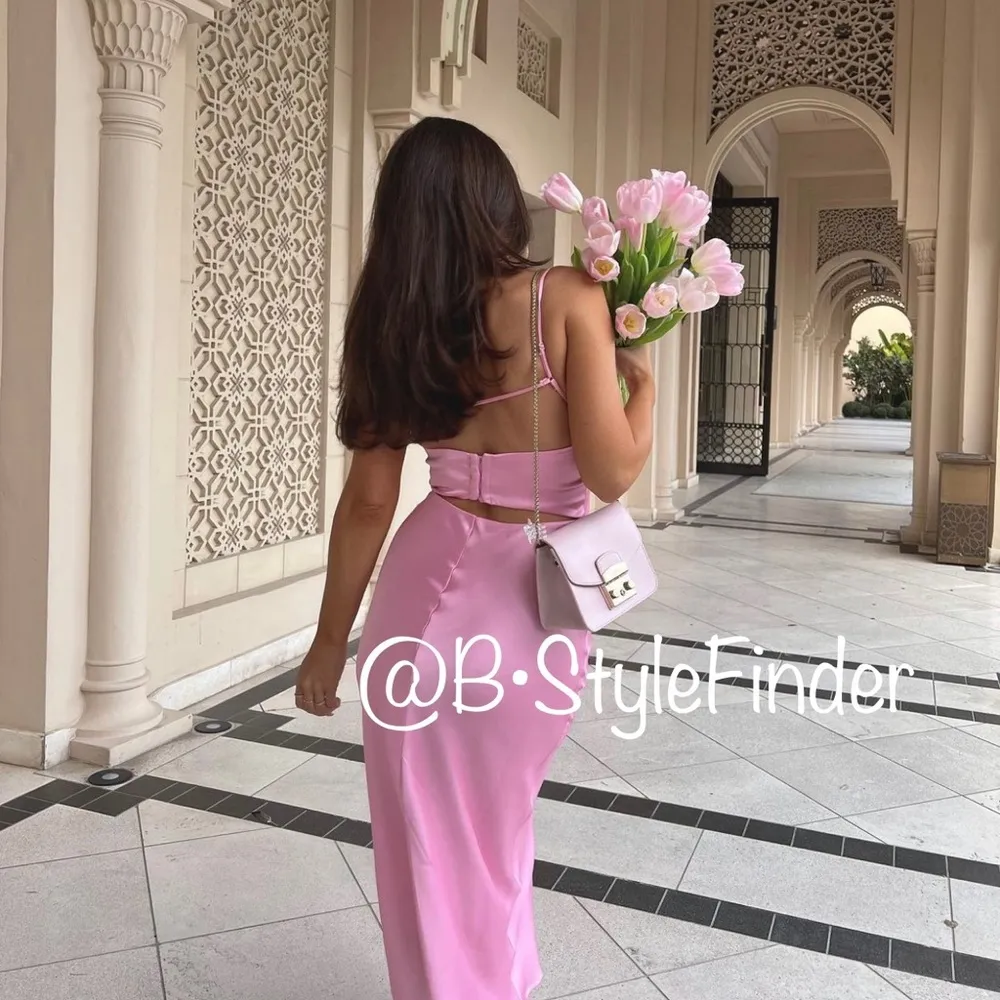 ZARA Blogger's Fav| Satin Effect Cut Out Dress TicTok Viral - Image 11