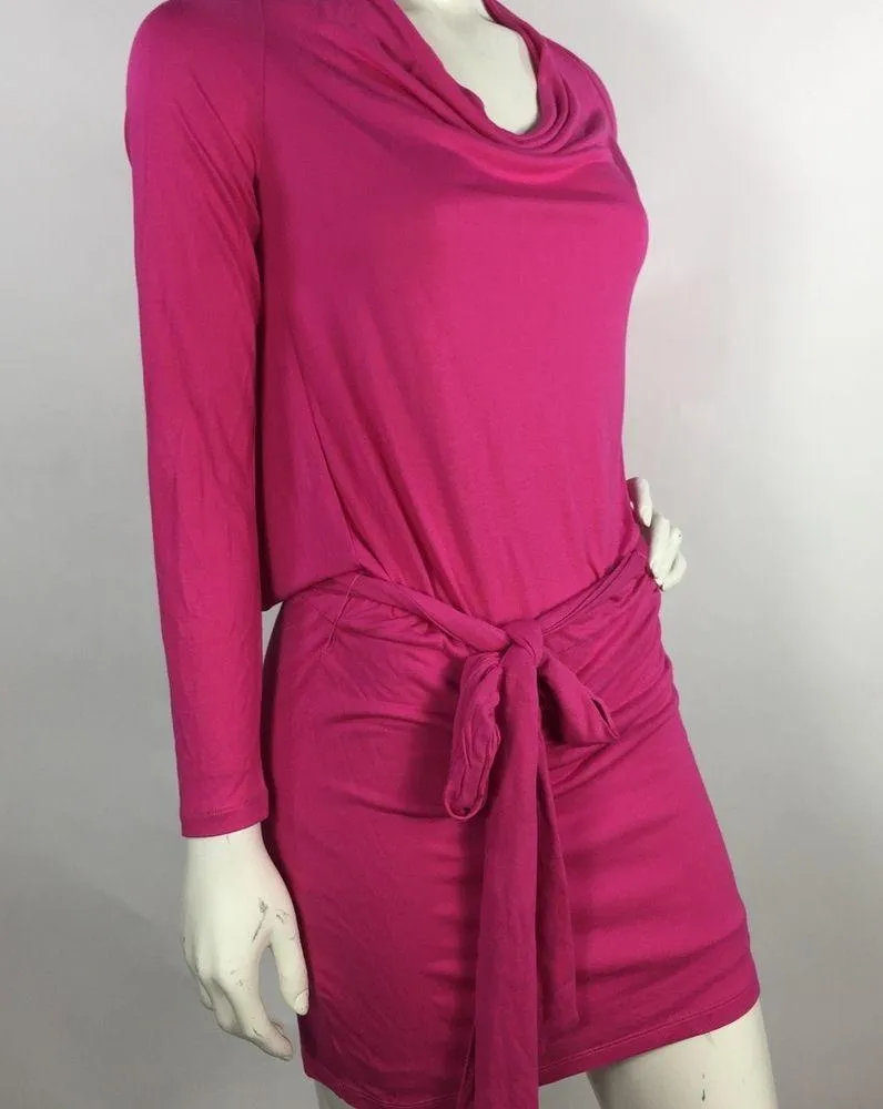 Haute Hippie Low Open Back Long Sleeve Mini Dress - Image 8