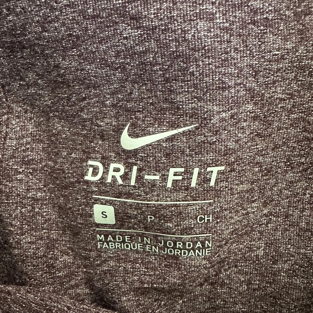 Nike Sculpt Hyper Tight Fit High Rise Training Tights Womens S Purple Leggings - Image 6