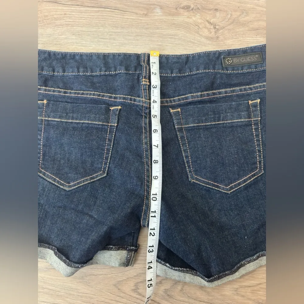 Vintage G by Guess Dark Blue Jean Shorts 🩳 - Image 7