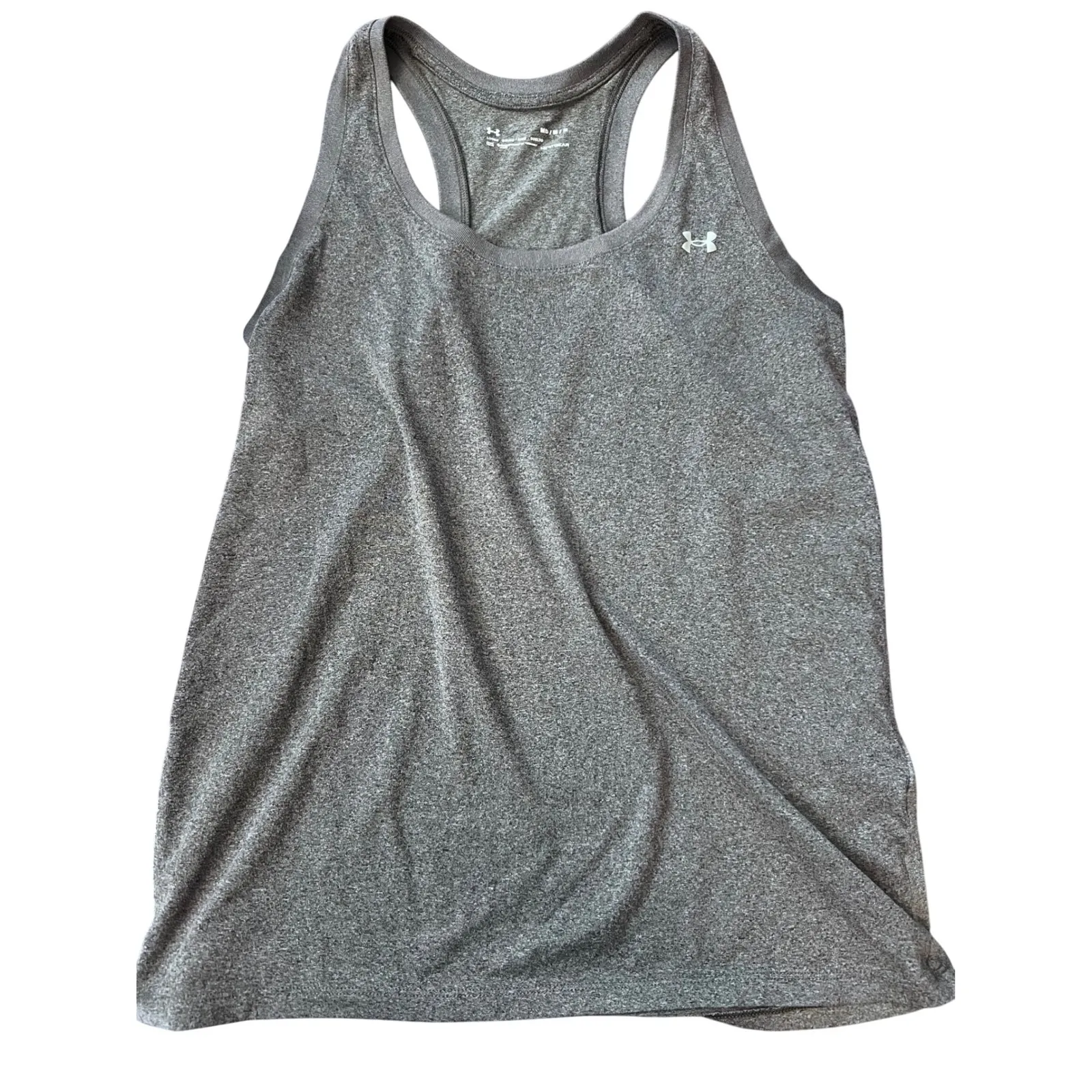 Under Armour Tank Top Lot of‎ Two Athletic Racerback Workout Gray Medium - Image 3