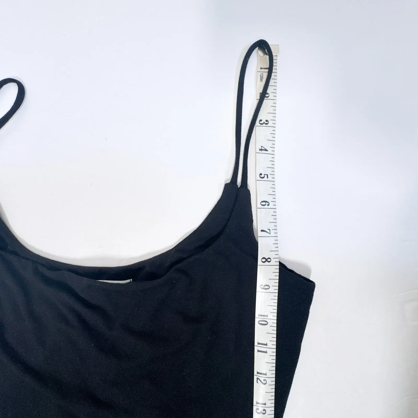 Reformation Chandler Black Tencel Wide Leg Jumpsuit Size L - Image 12