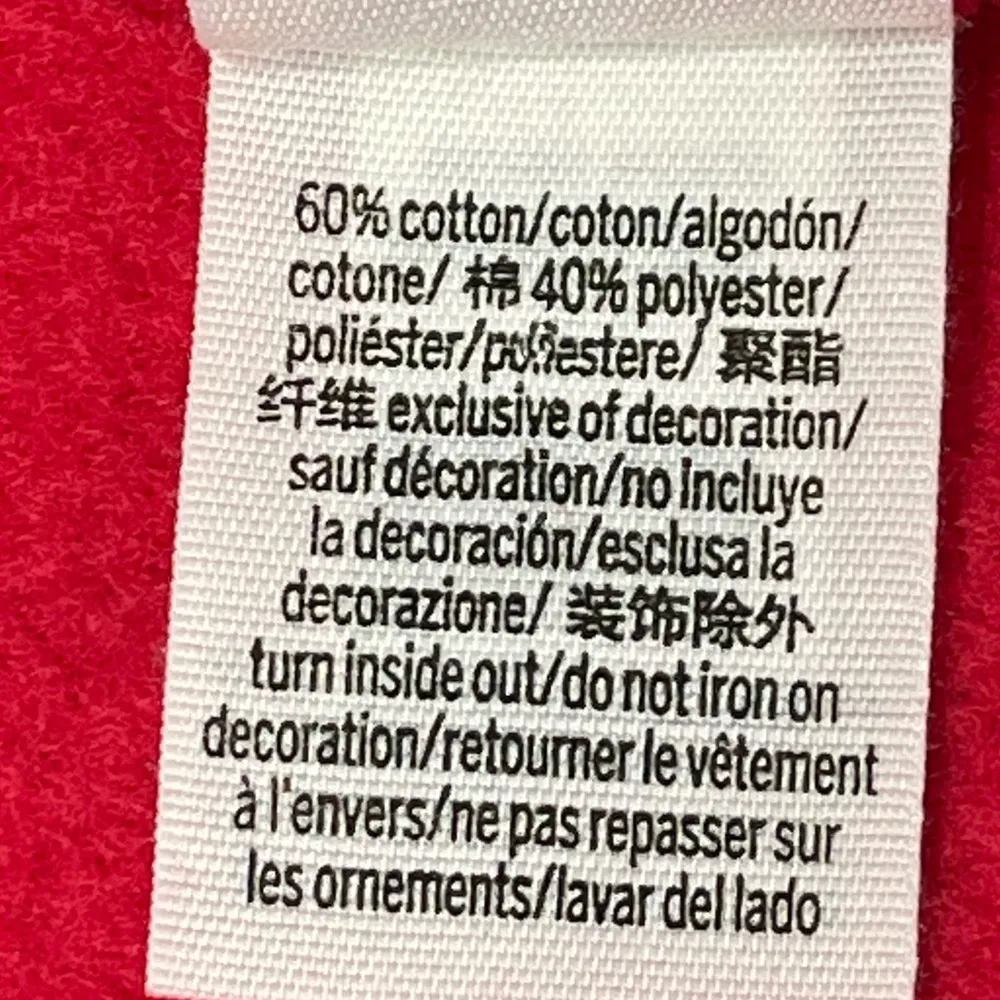 Victoria's Secret PINK Red Sequin hoodie Size M - Image 9