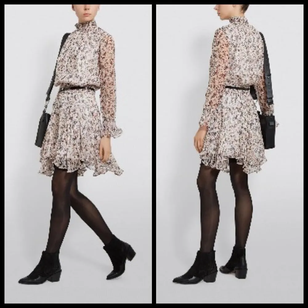 💕ALLSAINTS💕 Ria Freefall Dress XS NWT - Image 4