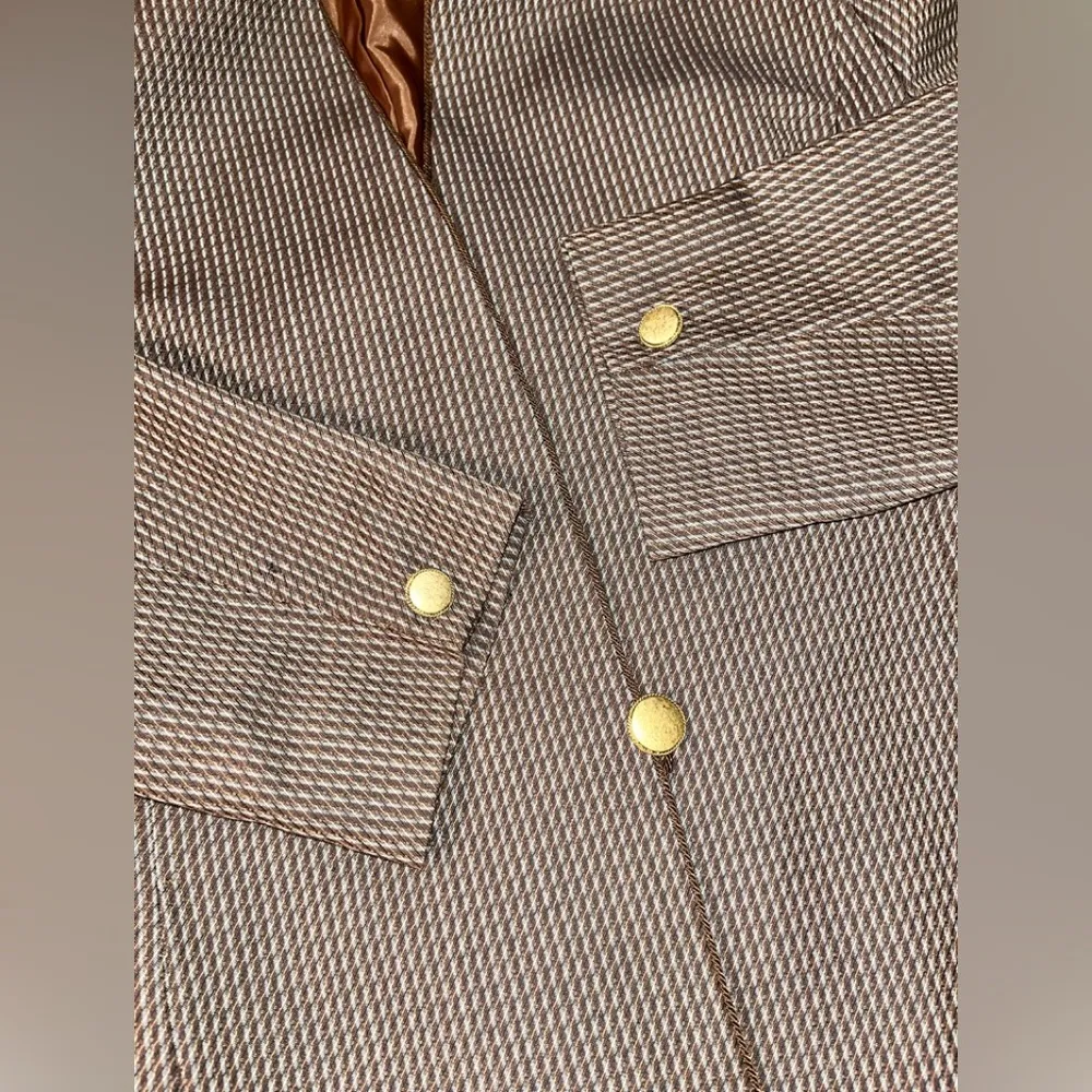 PENDLETON Virgin Wool Blazer Jacket sz 14 - Image 4