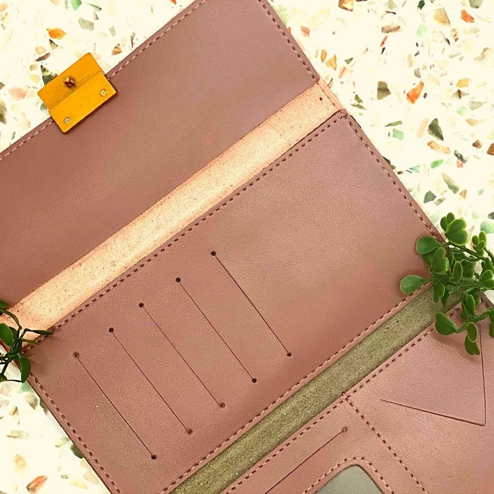 Blush Tone wallet Pink - Image 4