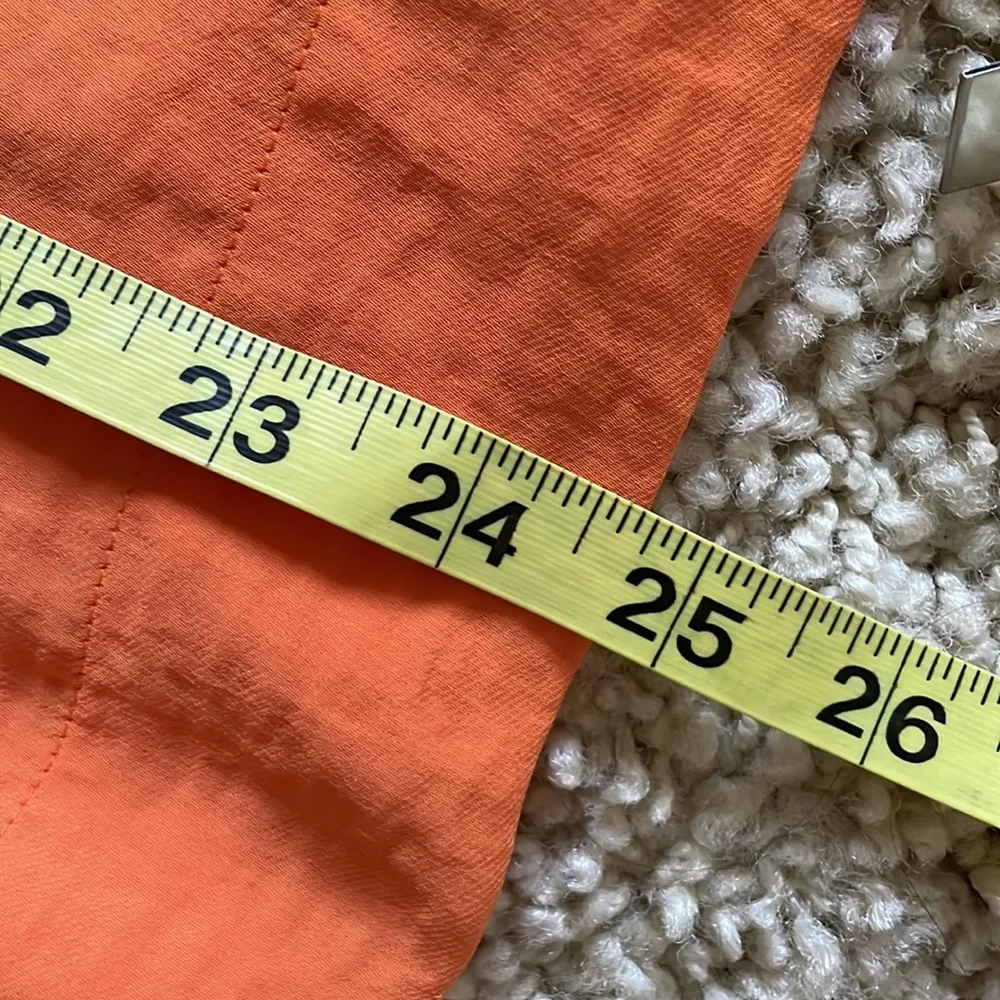 NWT $70 Republic cute loose tangerine orange tunic top - Image 8