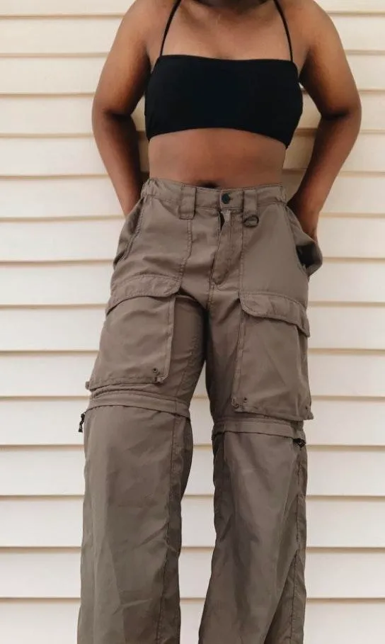 Thrifted Army Green Pants Size M - Image 2
