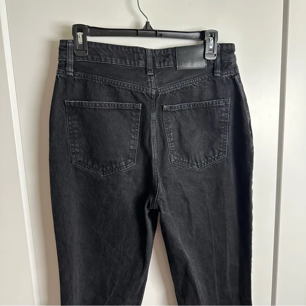 We The Free My Own Lane Black High Rise Distressed Jeans - Image 6