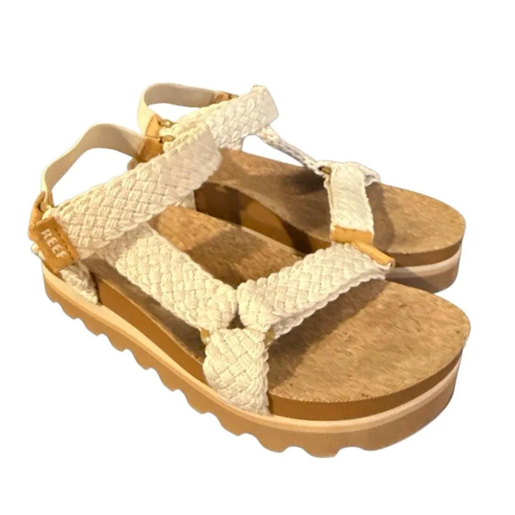 REEF  NWOB REM High cushion platform sandals size 6 - Image 3