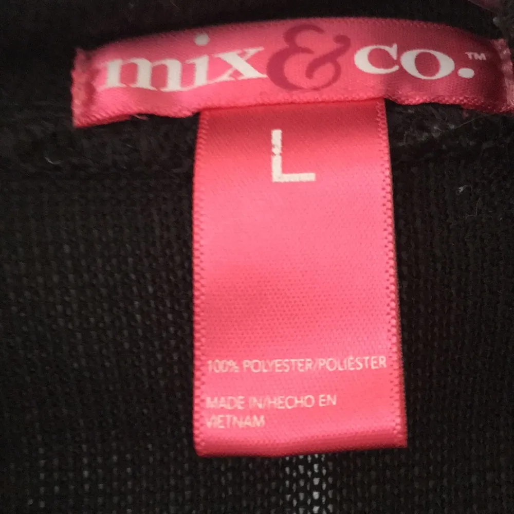 FINAL MARKDOWN Mix & co open front cardigan large Black - Image 3